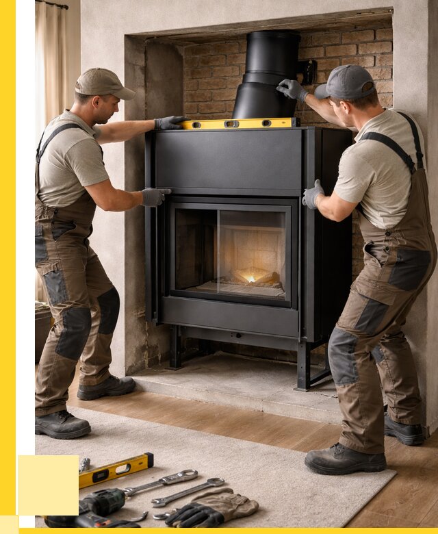 Установка каминных топок в Топках под ключ от 18239 р. | ЭриданТпк