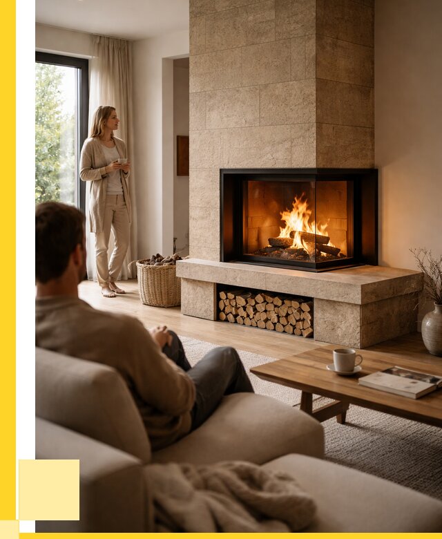 Угловые камины из кирпича установка в Топках от 151995 р. ЭриданТпк