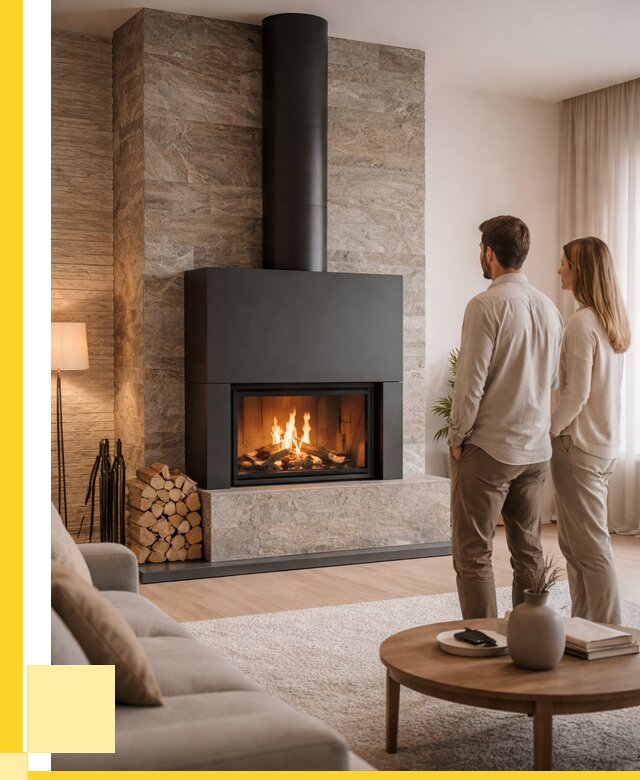 Закрытые камины под ключ в Топках от 121596 р., ЭриданТпк