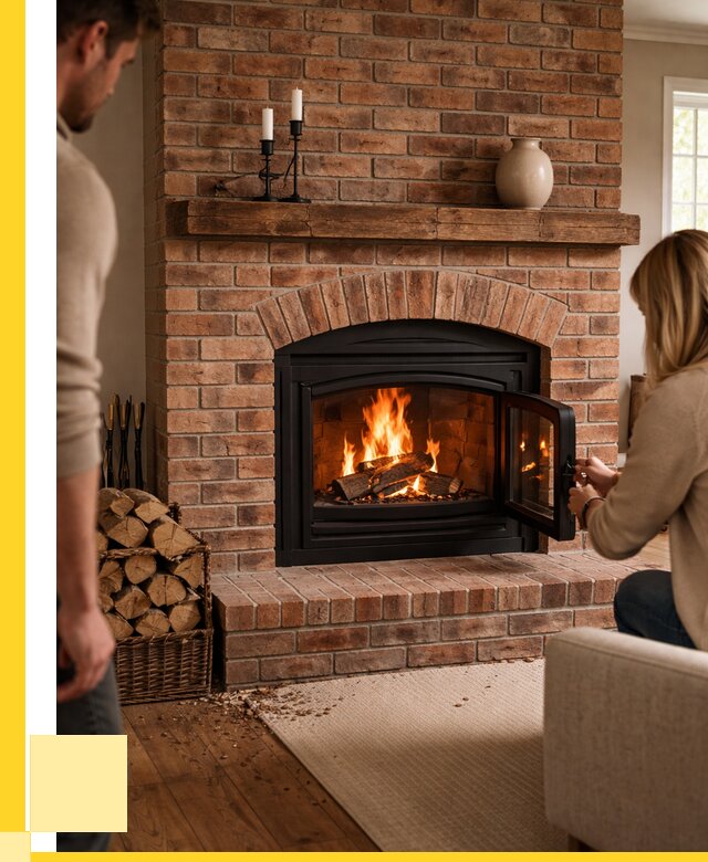 Кирпичные камины под ключ в Топках от 151995 р. | ЭриданТпк