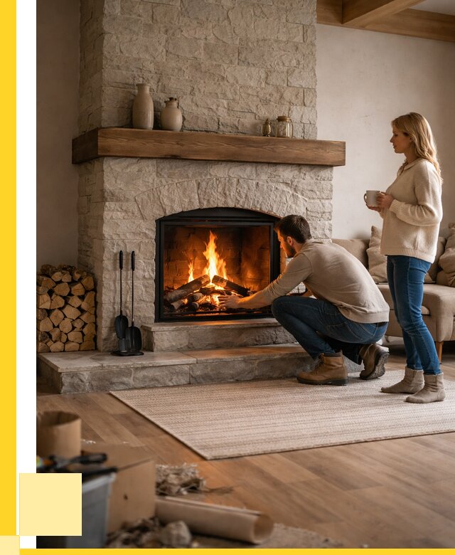 Камины для загородного дома в Топках от 354655 р., ЭриданТпк