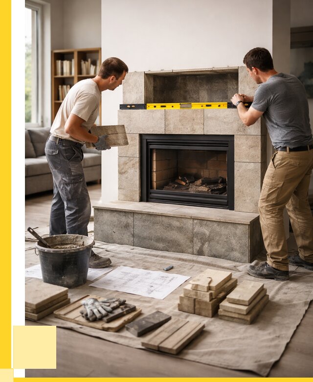 Монтаж каминов и установка в Топках от 45599 р. | ЭриданТпк