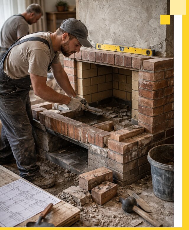 Изготовление и установка каминопечей под ключ в Топках