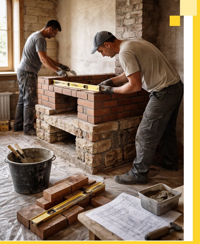 Изготовление и установка печей под ключ в Топках с гарантией