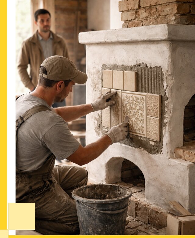 Отделка печей и банных печей в Топках от 35466 р. | ЭриданТпк