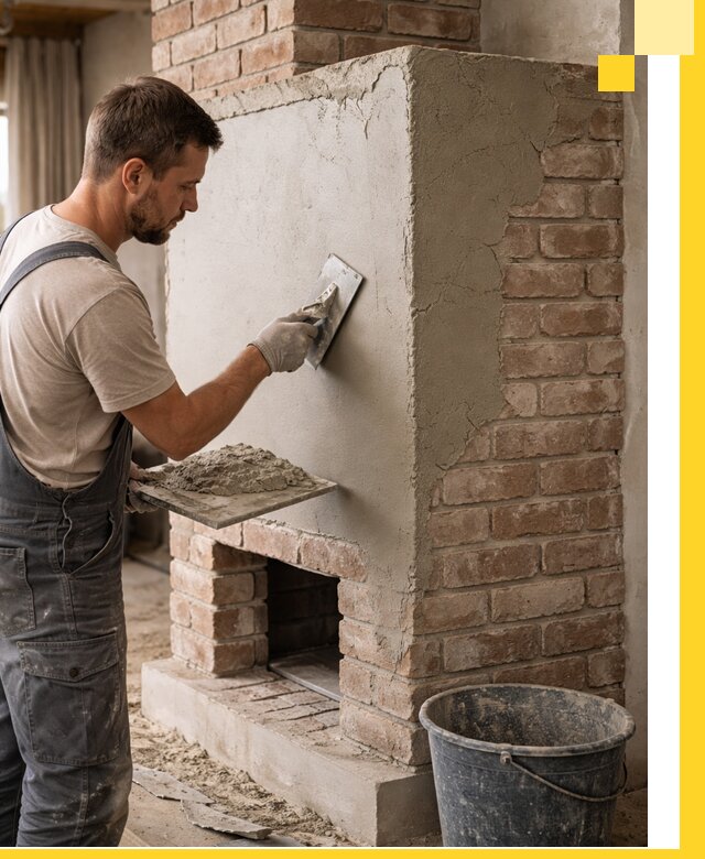 Отделка печей и облицовка каминов в Топках под ключ