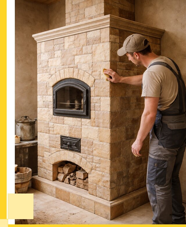 Облицовка печей в Топках от 4560 р. под ключ | ЭриданТпк