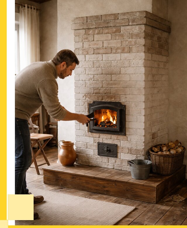 Печь голландка из кирпича в Топках от 86131 р. | ЭриданТпк