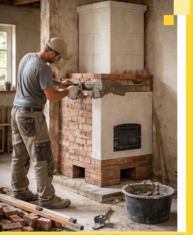 Изготовление и установка печей-голландок под ключ в Топках