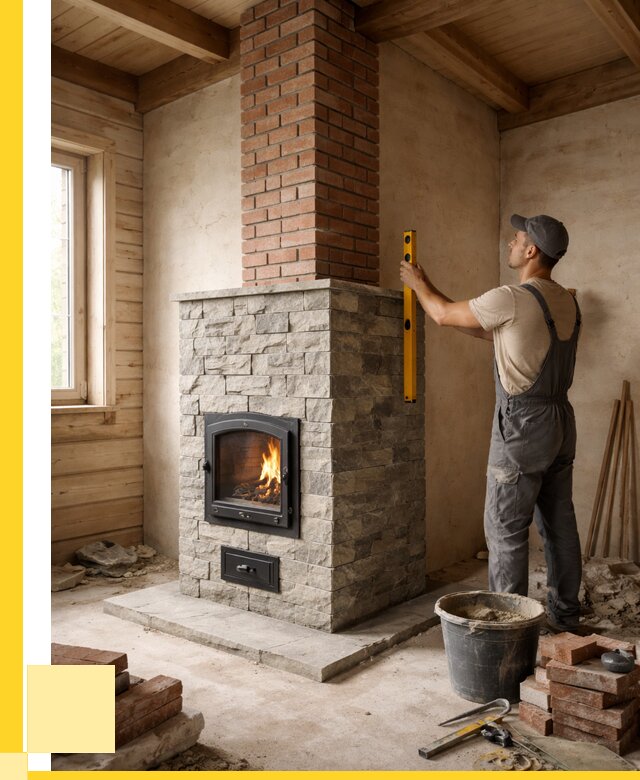 Печи и дымоходы под ключ в Топках от 45599 р., ЭриданТпк