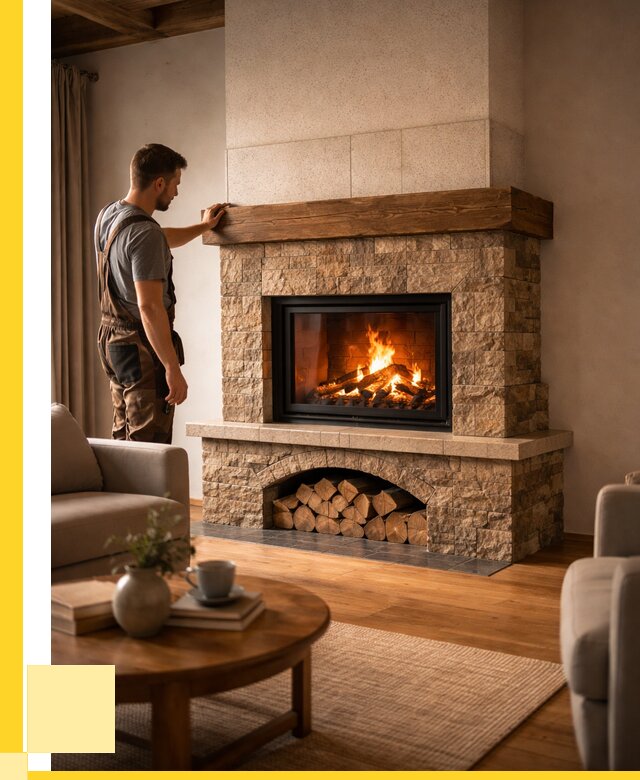 Печи камины для дома под ключ в Топках от 55732 р. | ЭриданТпк