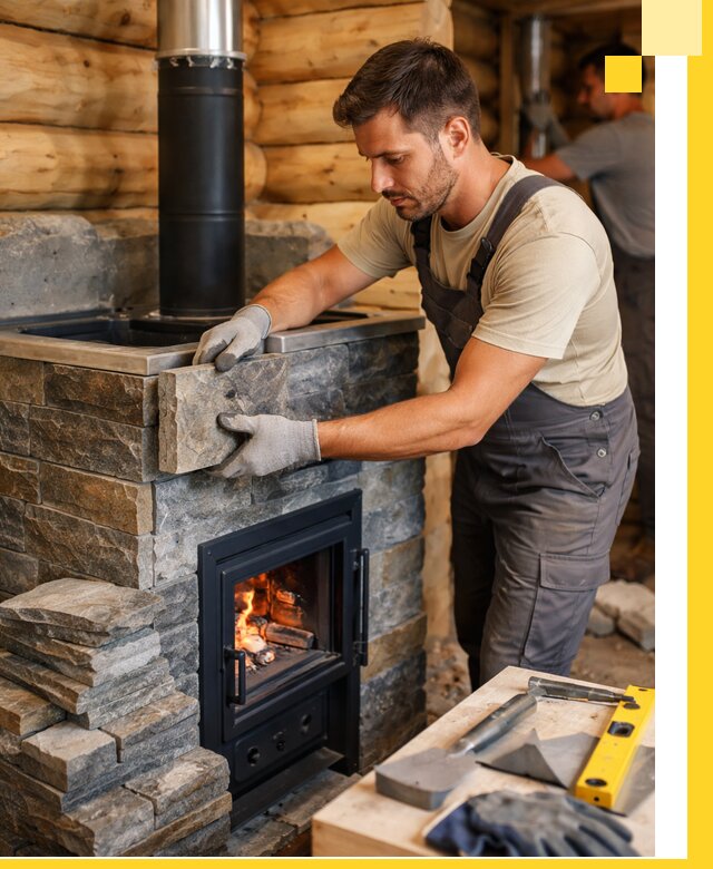 Печи для бани под ключ в Топках: изготовление и монтаж