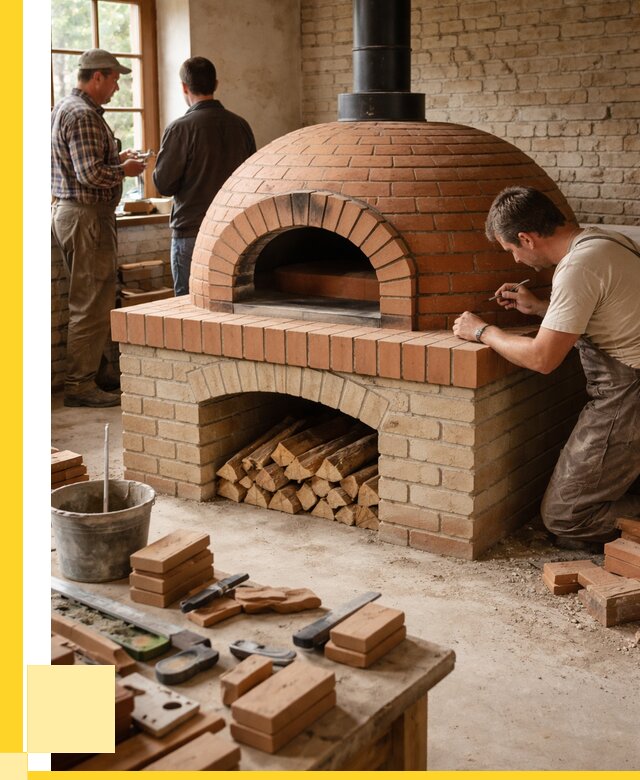 Помпейская печь дровяная для пиццы в Топках | ЭриданТпк от 202660 р.