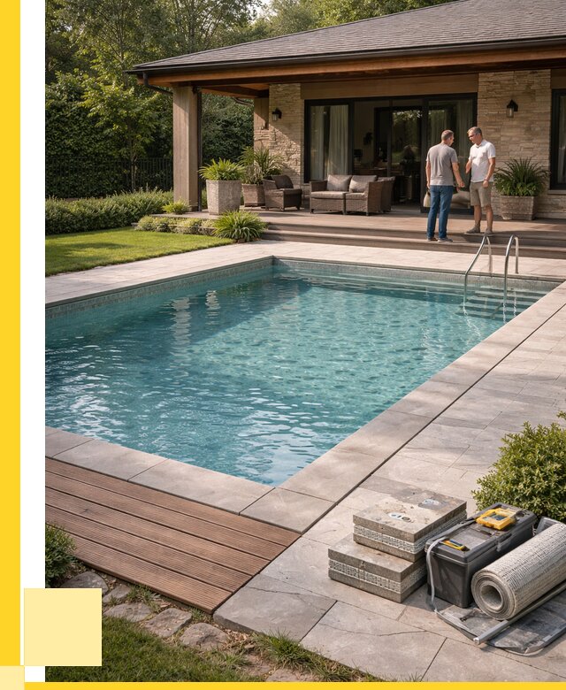 Стационарные бассейны под ключ в Топках от 861305 р. | ЭриданТпк