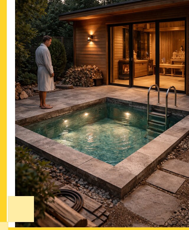 Бани с бассейном под ключ в Топках от 96264 р. | ЭриданТпк