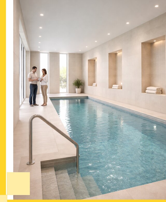 Бассейны в помещении под ключ в Топках от 1519950 р. | ЭриданТпк