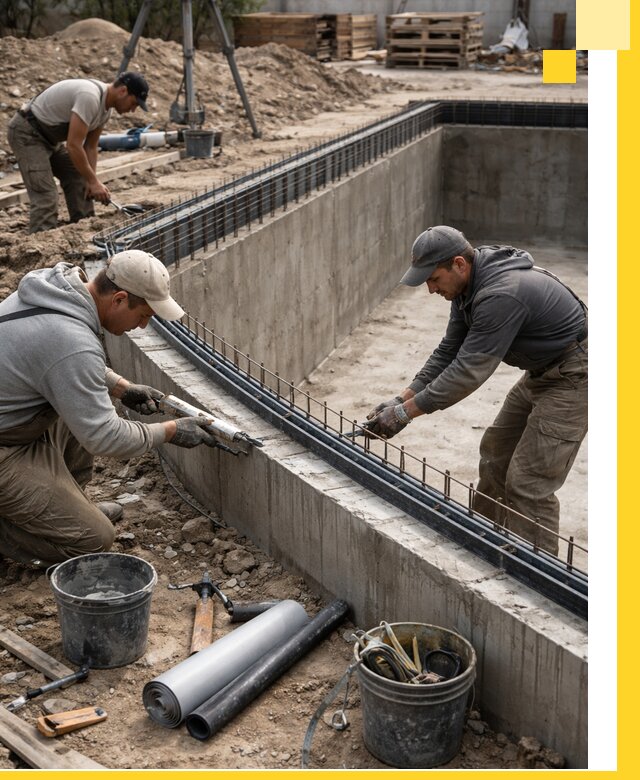 Качественный монтаж чаши бассейна в Топках под ключ с гарантией