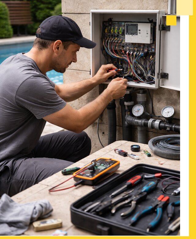 Комплексная автоматика для бассейнов в Топках: управление и очистка