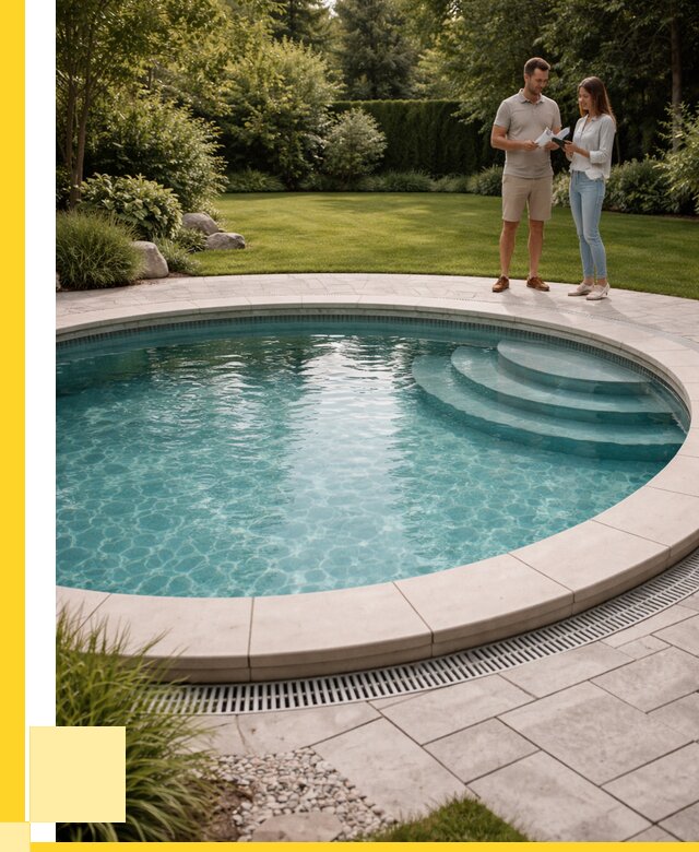 Круглые каркасные бассейны купить в Топках от 253325 р. | ЭриданТпк