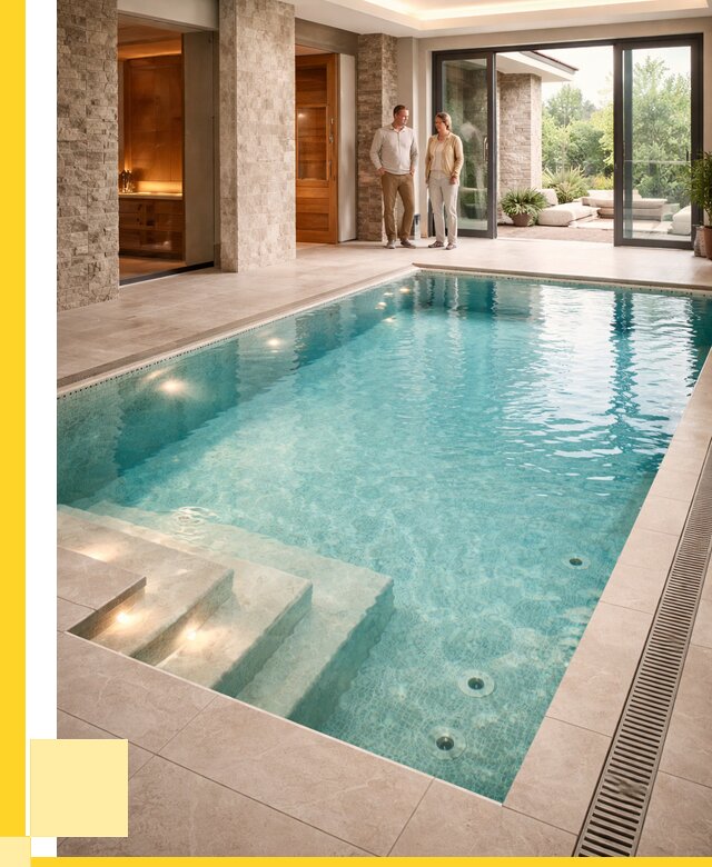 Бассейн во дворе в Топках: проект, отделка от 1215960 р. | ЭриданТпк