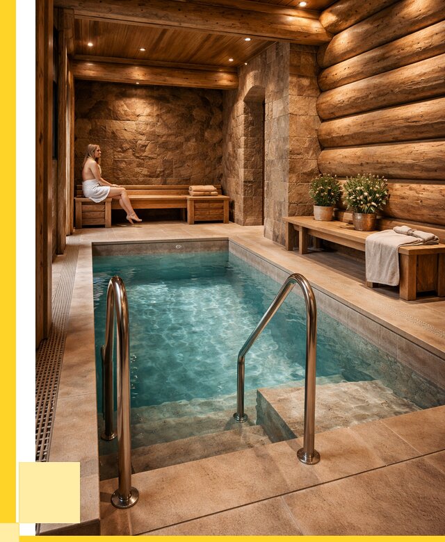 Аренда бани с бассейном в Топках от 1519950 р. | ЭриданТпк