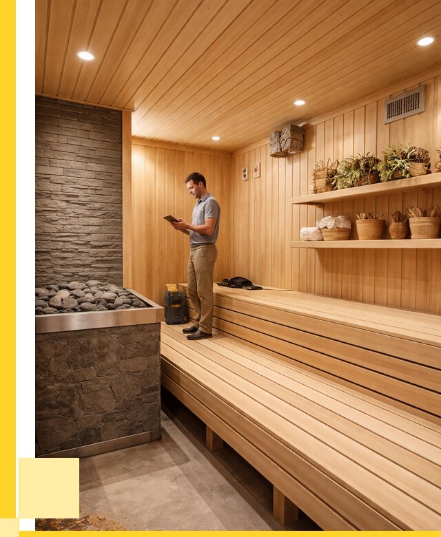 Сауна под ключ в Топках: от 455985 р. | Строительство — ЭриданТпк