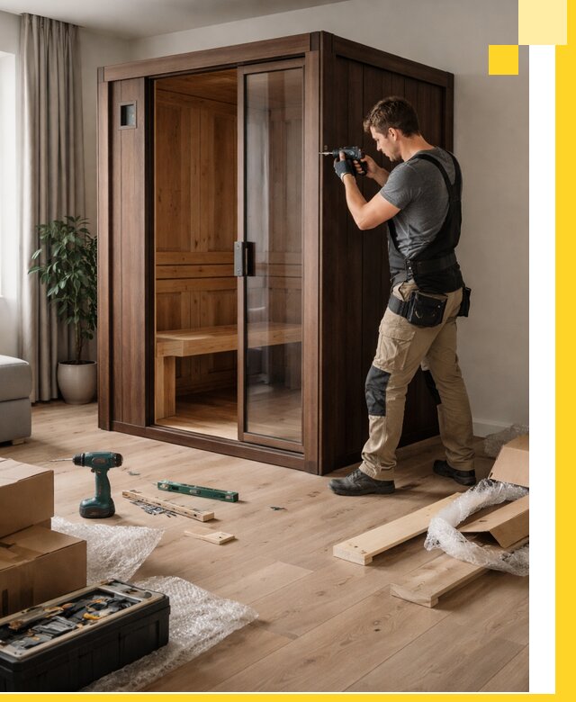 Установка и производство мини саун под ключ в Топках