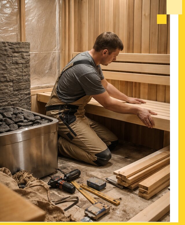 Сауны для дома под ключ с проектированием и монтажом в Топках