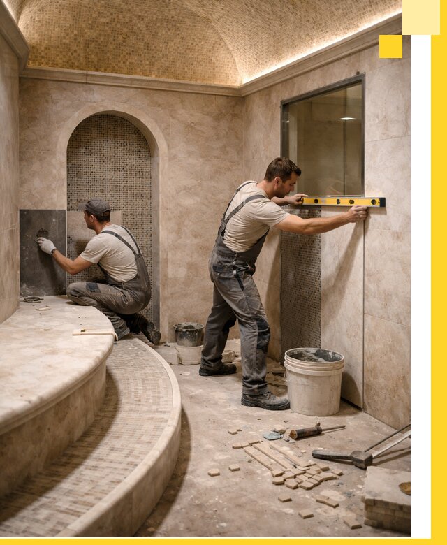 Проектирование и строительство саун с хамамом под ключ в Топках