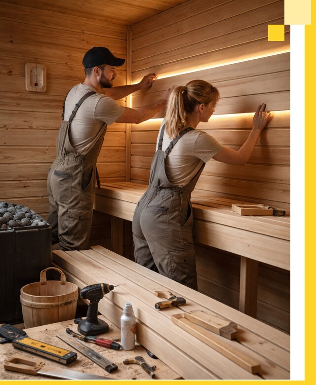 Дизайн саун и бань под ключ с индивидуальным проектом в Топках