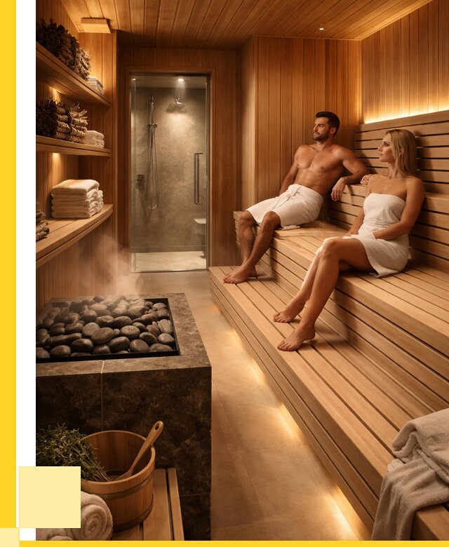 Интерьеры саун под ключ в Топках от 182394 р. | ЭриданТпк