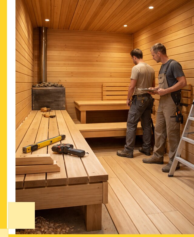 Отделка бань и саун в Топках по цене от 4560 р. | ЭриданТпк