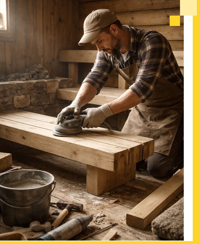 Ремонт бань под ключ в Топках с гарантией качества и сроков