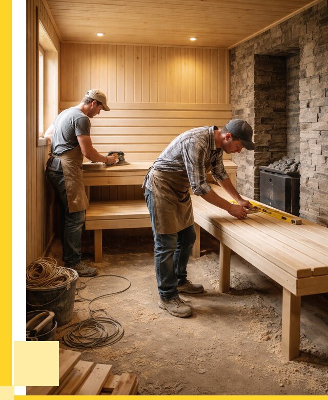 Отделка бани в Топках: внутренняя отделка от 3040 р. | ЭриданТпк