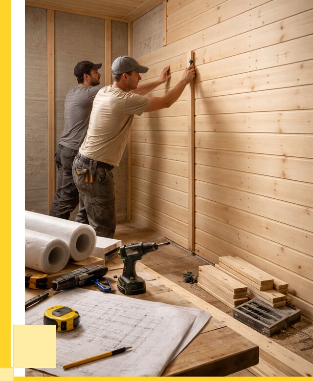 Обшивка бани вагонкой в Топках от 1216 р., ЭриданТпк