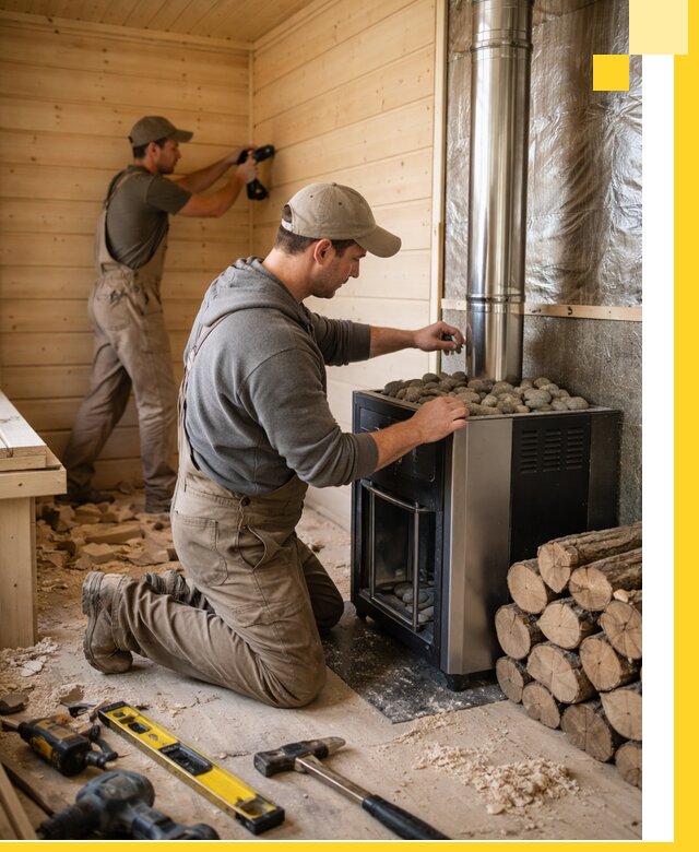 Строительство деревянных бань под ключ в Топках проекты и монтаж