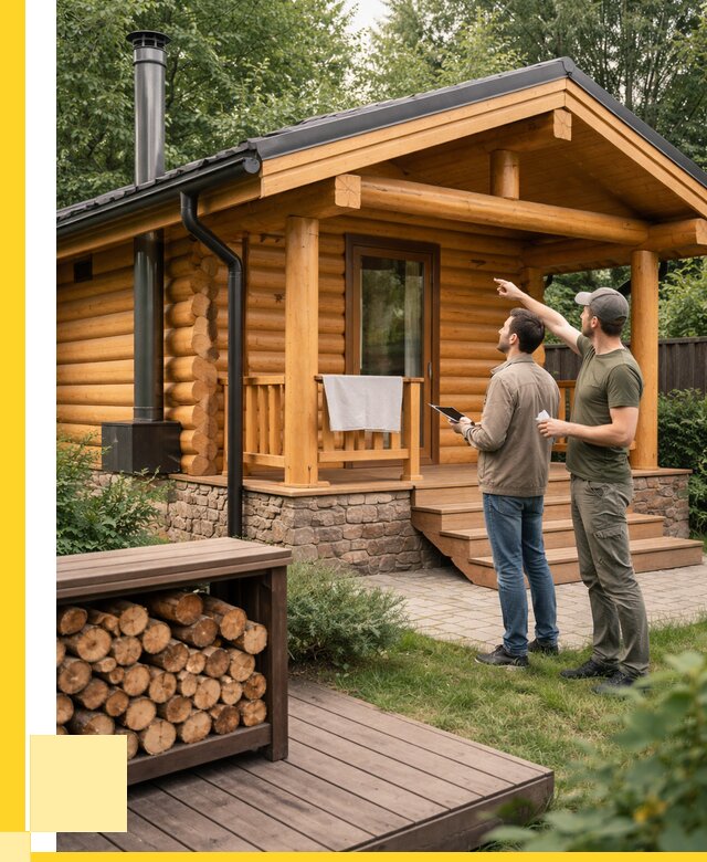 Бани для дачи под ключ в Топках от 253325 р. | ЭриданТпк