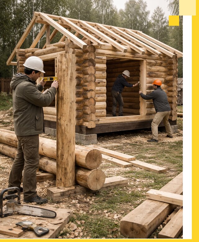 Строительство бань для дачи под ключ в Топках с доставкой и монтажом