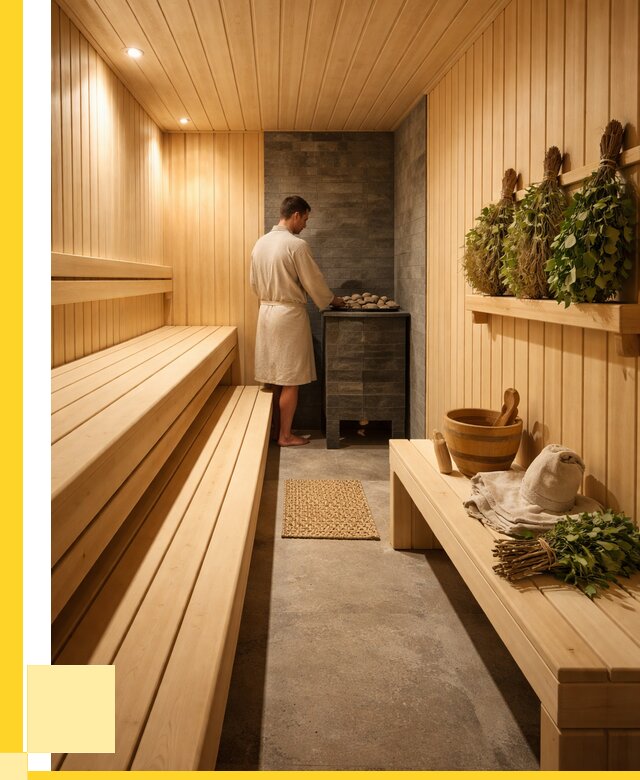 Отделка парной под ключ в Топках от 354655 р. | ЭриданТпк