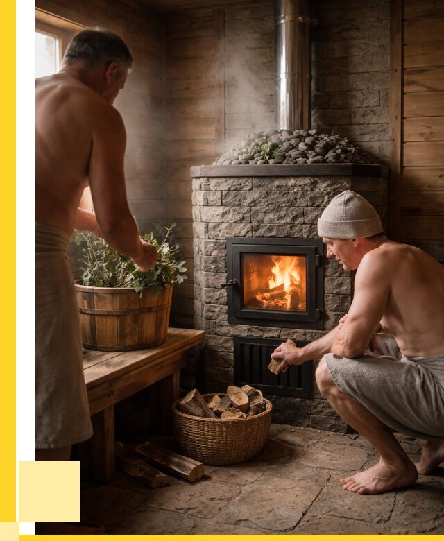 Банные печи под ключ в Топках от 45599 р. | ЭриданТпк кирпичная