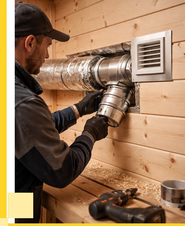 Монтаж вентиляции бани в Топках от 12160 р. | ЭриданТпк