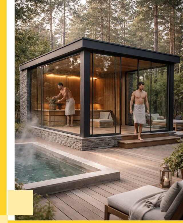 Стеклянные бани и двери в Топках от 455985 р. | ЭриданТпк