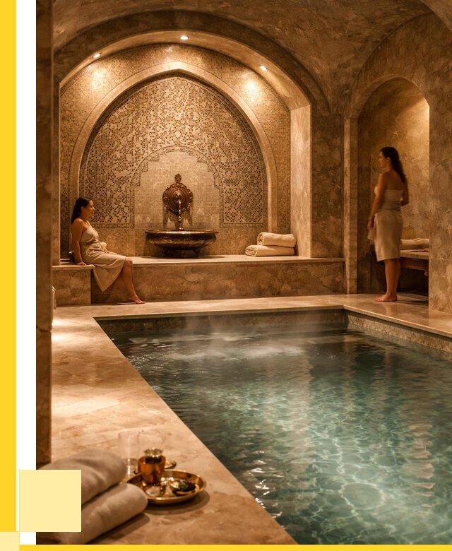 Хамам с бассейном под ключ в Топках от 861305 р. | ЭриданТпк