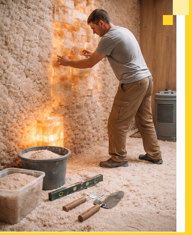 Проектирование и монтаж соляных комнат в Топках под ключ