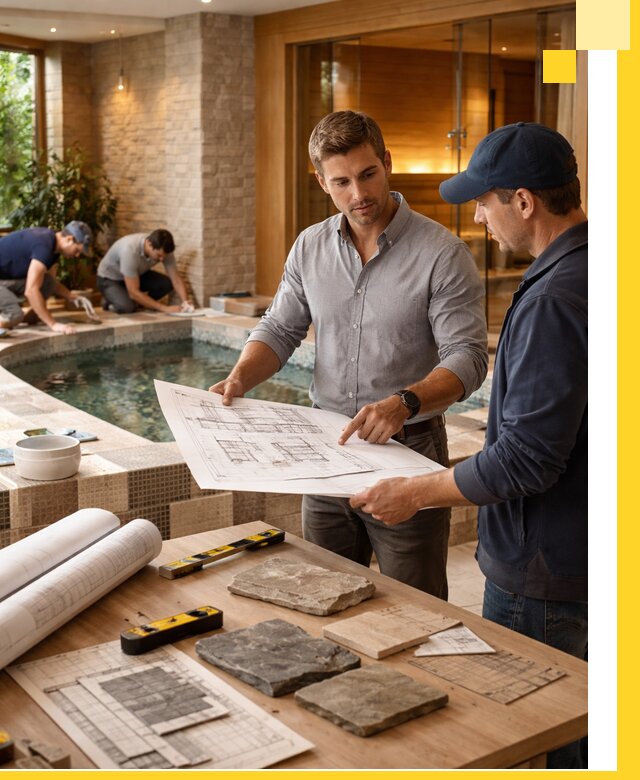 Проектирование SPA зон под ключ в Топках с инженерией